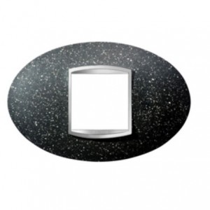 Chorus Art PLATE- 2-GANG- Lava Stone