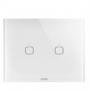 Touch Plate 3P White 2 Signs