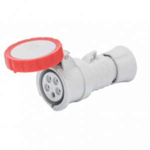 32A 2P+E 400V Connector IP67 4H Screwless