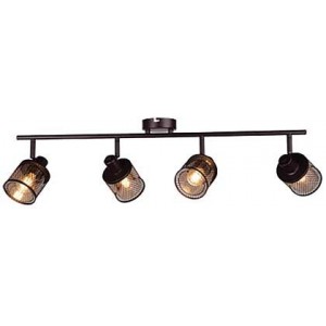 230V 4X40W Max. E14 Ceiling Brown 700X90X165MM