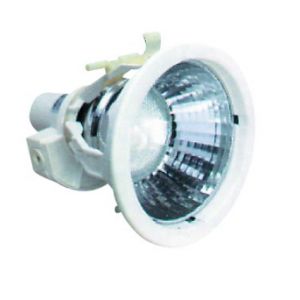 RECESSED DOWNLIGHT SILVER 180x226MM E27