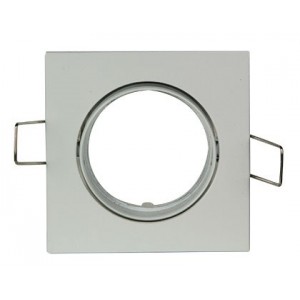 White Downlight Square 82X82MM