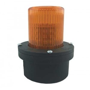 LED Beacon Amber 190-260VAC