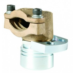 90° COMPRESSION GLAND &amp; KEEPER PLATE FLP 63.5MM