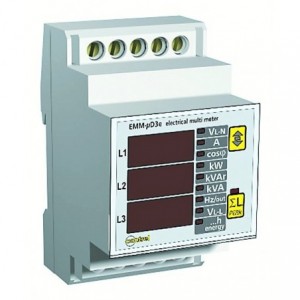 3 Phase Multifunction Meter Din + Pulse Output