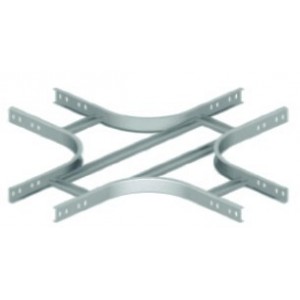Horiz. 4 Way X Junction 50MM Side Wall 400MM(W) 1.2MM(TH)-SD