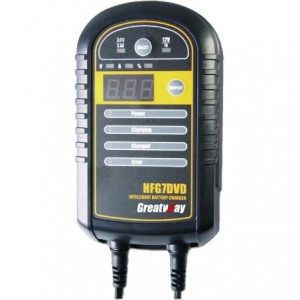 120/230VAC 12/24VDC 7/3.5A Auto Intellegent Battery Charger