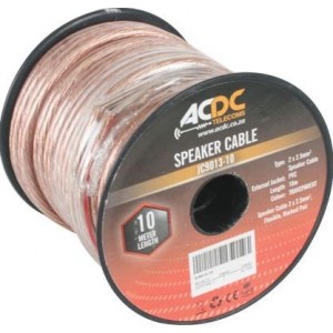 2 X 2.5MM Twin Speaker Cable DC 10M