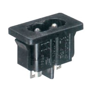 2.5A Flush Male Socket Inlet 2PIN