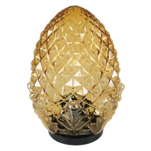 Ø250 Pmma Gold Pineapple LAMPSHADE-C/W BASE-LAMPHOLDER