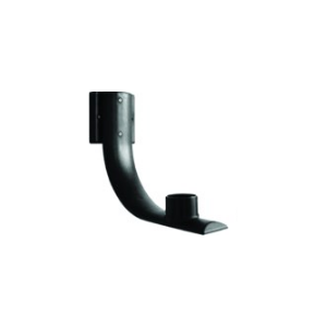 Single Elbow Wall Mount For Bayonet Neck SPHERE-270MM Black