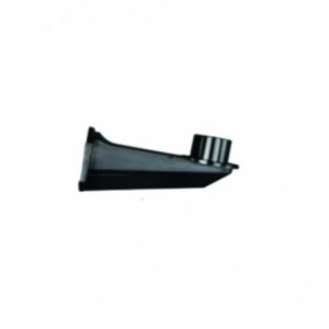 Short Arm Wall Mount For Bayonet Neck Sphere's - 190MM Black