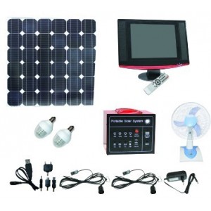 12V 60W Solar Home Light Kit Complete