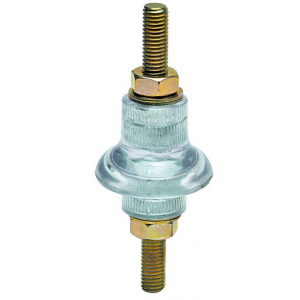 M5 Lv Skirted Insulator. M-M- White