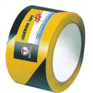 PVC Warning Tape YELLOW/BLACK 500M Roll