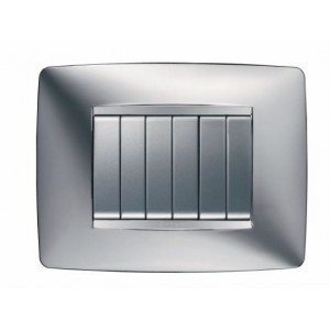 6 Lever 1P 16A Kit Chorus One Slate Grey