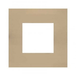 Champagne 3X3 2 Gang Cover Plate