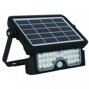 MULTIFUNCTION 5W LED SOLAR FLOOD LIGHT 3.7V/3000mAH IP65