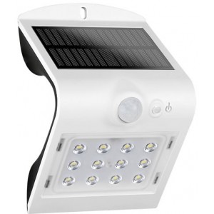 Solar LED Wall Light C/W Pir+solar Panel