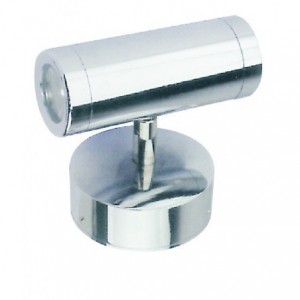 GREEN 230V 2xLED S/STEEL LIGHT FITTING  IP44
