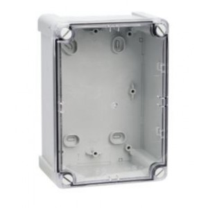 Polycarbonate Enclosure Transp. Lid 190X135X90MM IP66
