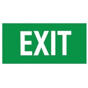 PC Legend "exit" For B201-12L Range