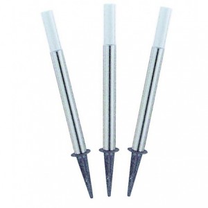 3 x WHITE LED KIT LANTERNS C/W 230/12V TRF IP44 294Hx25DIA