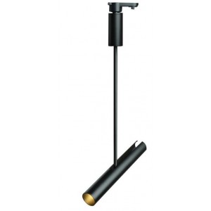 7W BLACK COOL WHITE 2-WIRE LED TRACK LIGHT 4000k