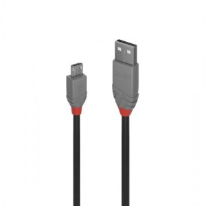 Lindy CAB-USB-MICRO-2ML 2m USB 2.0 Micro M-M Cable (36733)