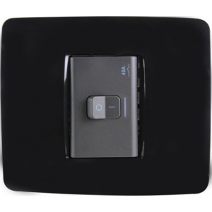 COMPLETE 4X4 2x DOUBLE POLE ISOLATOR 40A BLACK