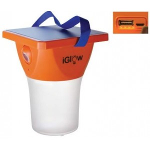 SOLAR LANTERN/READING LIGHT 3.7V 2200mAH LITHIUM ION