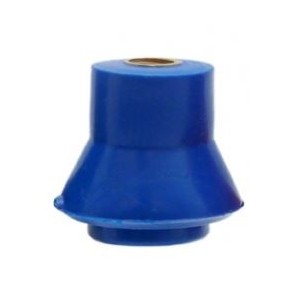10mm BLUE PLASTIC INSULATOR F-F