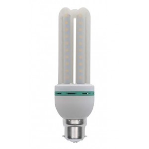 230V 12W Cool White B22 3U LED Lamp 4200K