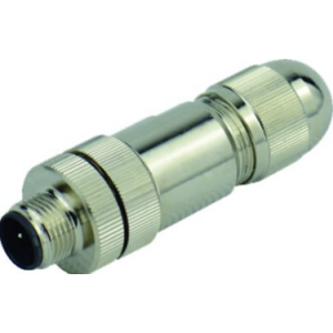 M12 5-POLE Male Screw Connection Straight Shielded PG7 IP67