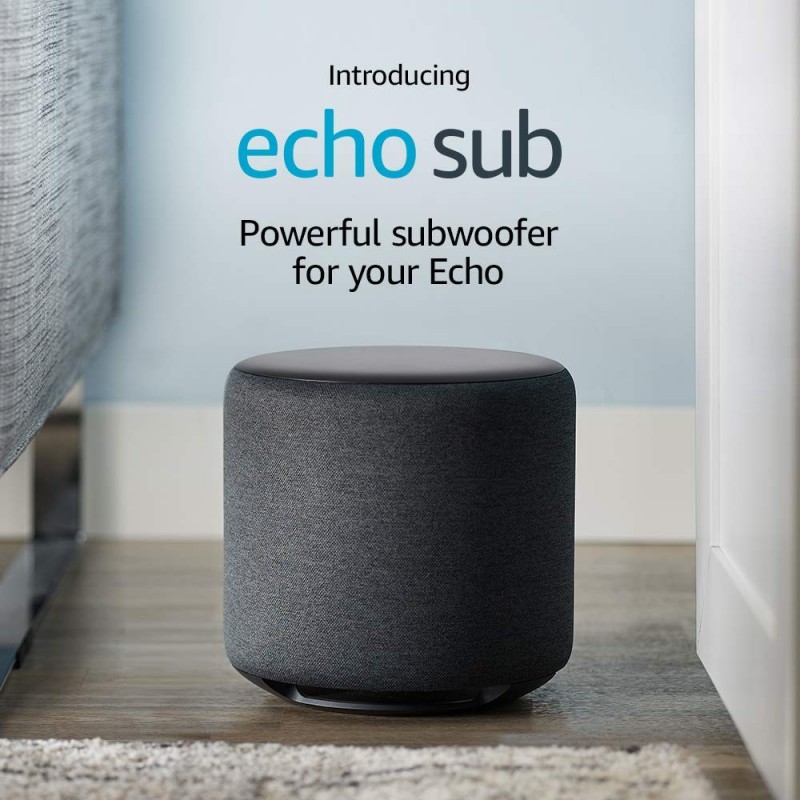 Echo Sub - Powerful subwoofer for your Echo (requires compatible