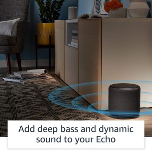 Echo Sub - Powerful subwoofer for your Echo (requires compatible Echo device)