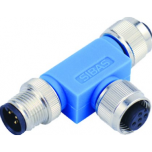 M12 3-POLE T Distributor Connector IP67