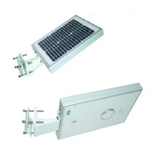 10W Street Light C/W 23W Solar Panel. Batt. And Pir Sensor