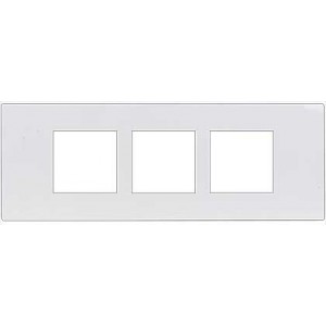 White 3X9 6 Gang Cover Plate