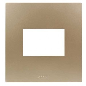 Champagne 4X4 3 Gang Cover Plate