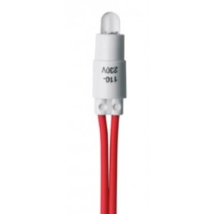 Chorus 230VAC LED Lamp 0.6W Red