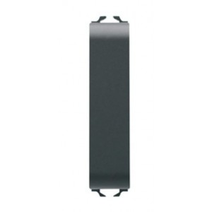Chorus 1/2-GANG Blank Plate Black