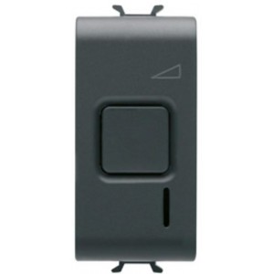 Chorus 1M 230VAC Res. 60-500W Ind. 60-500VA Dimmer Black