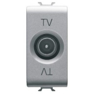 Chorus 1M TV Direct Male Type Connection Titanium