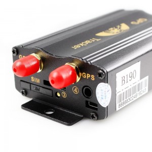 GPS SMS Tracker with Remote Control and free  PC Software Google Maps link for real time tracking - TK103B