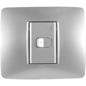 Complete 4X4 Double Pole Isolator 40A Titanium