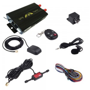 GPS SMS Tracker with Remote Control and free  PC Software Google Maps link for real time tracking - TK103B
