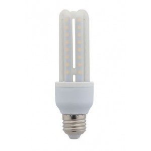 24VDC 9W Warm White E27 3U LED Lamp 2700K