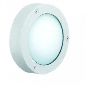 Blue 230V Aluminium LED Light Fitting 140MM Dia.
