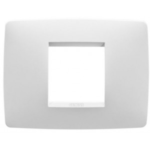 Chorus One 2-GANG Cover Plate Satin White